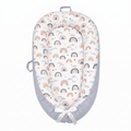 Wren cotton baby lounger nest on a white background