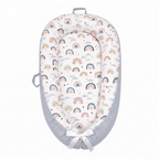 Wren cotton baby lounger nest on a white background