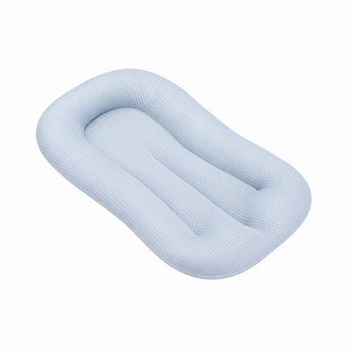 Aeris 3D mesh breathable newborn lounger on a white background